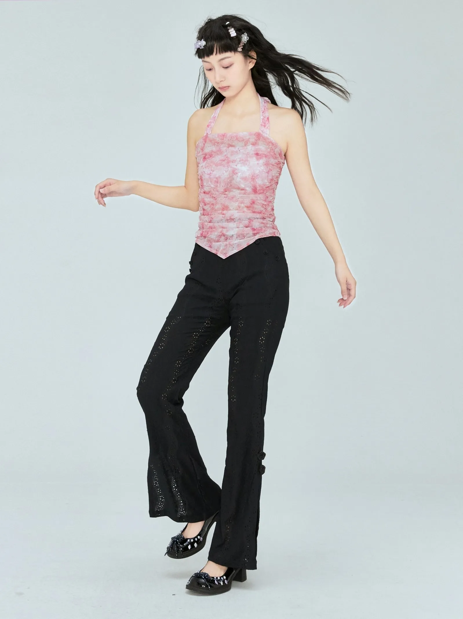 Halter neck tops set