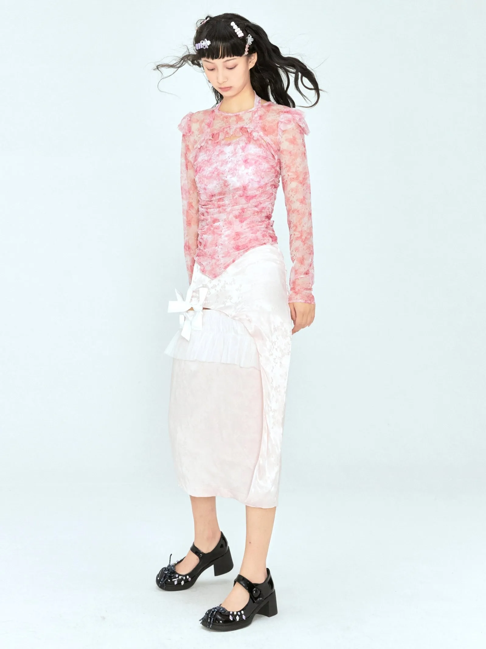 Halter neck tops set