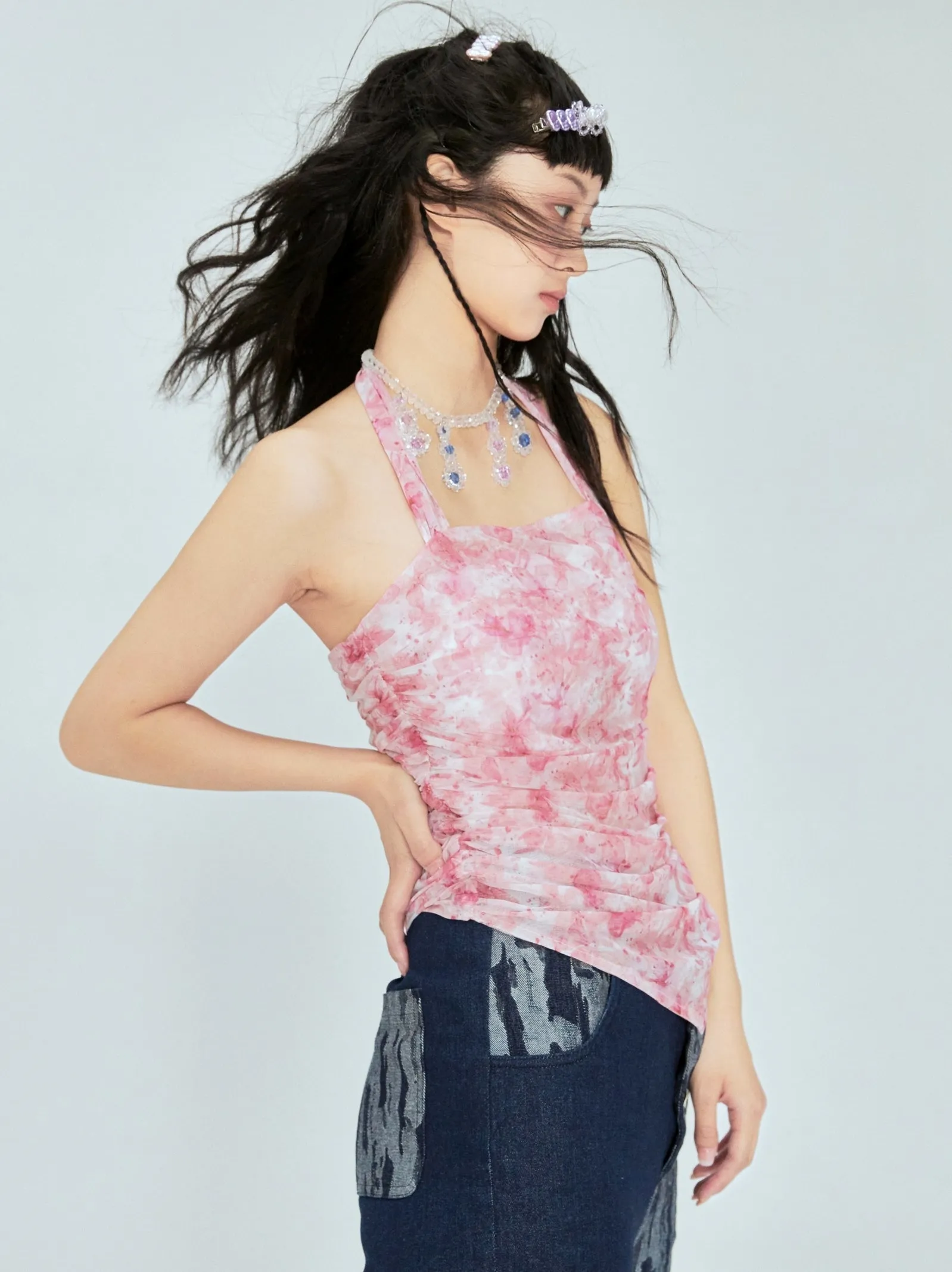 Halter neck tops set