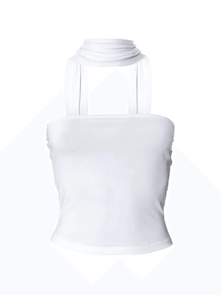 Halter Strap Bandeau Top