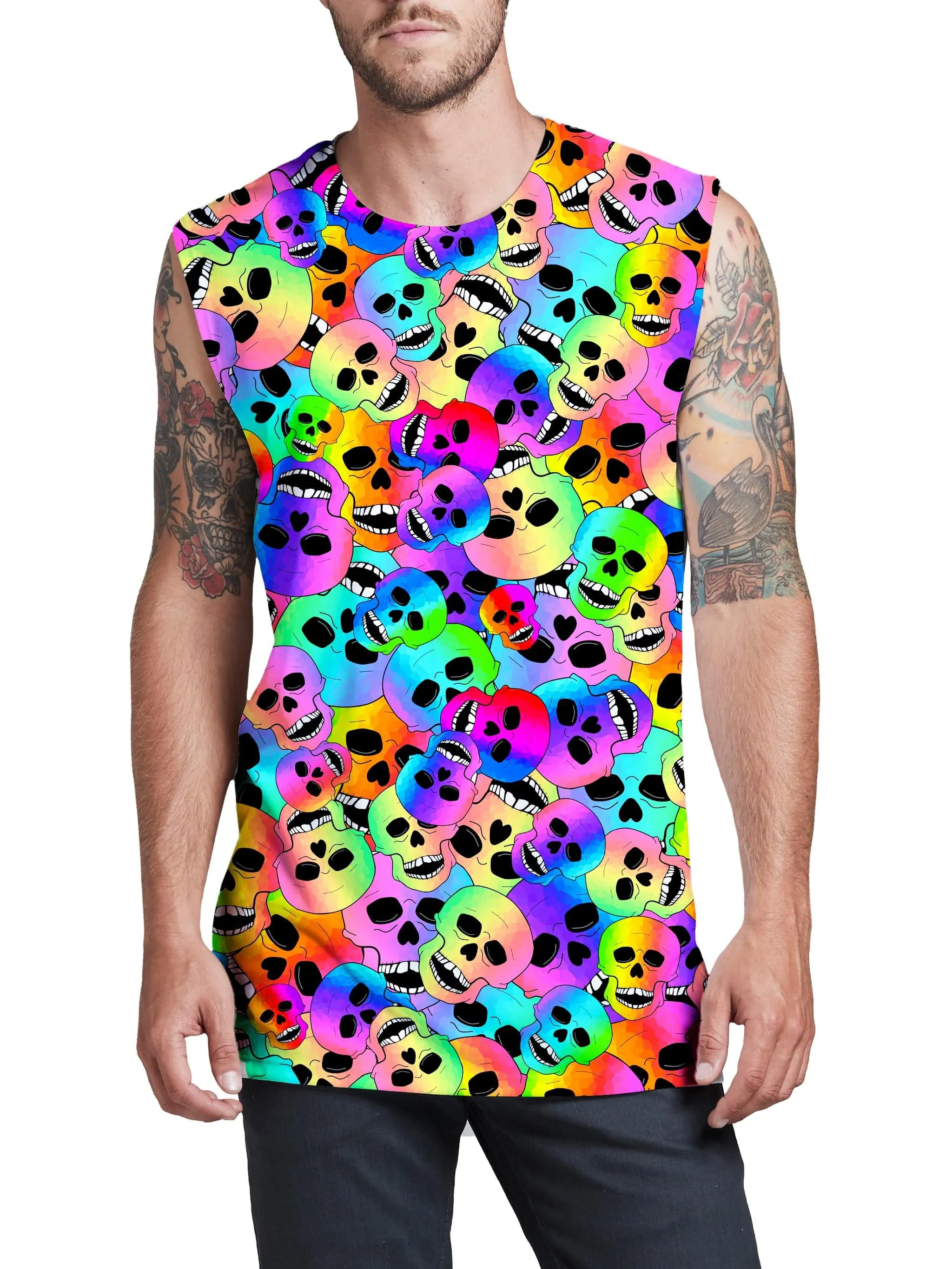 Happy Skulls Men's Muscle Tank