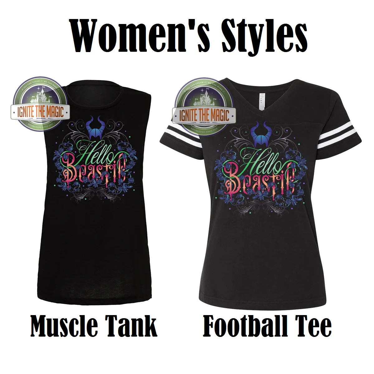 Hello Beastie - Women's Tanks   Tee Styles