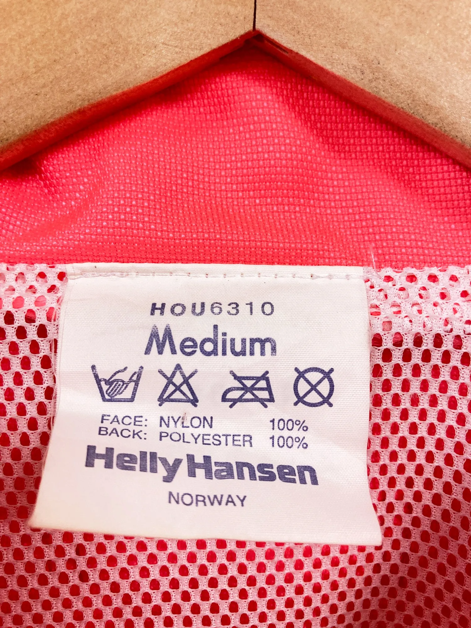 Helly Hansen 1990s fluorescent multi pocket detachable sleeve zip jacket - M