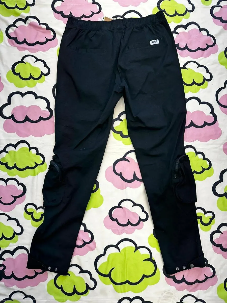 Highly Undrtd 'Fashion' Cargo Pants (Black) UF2255