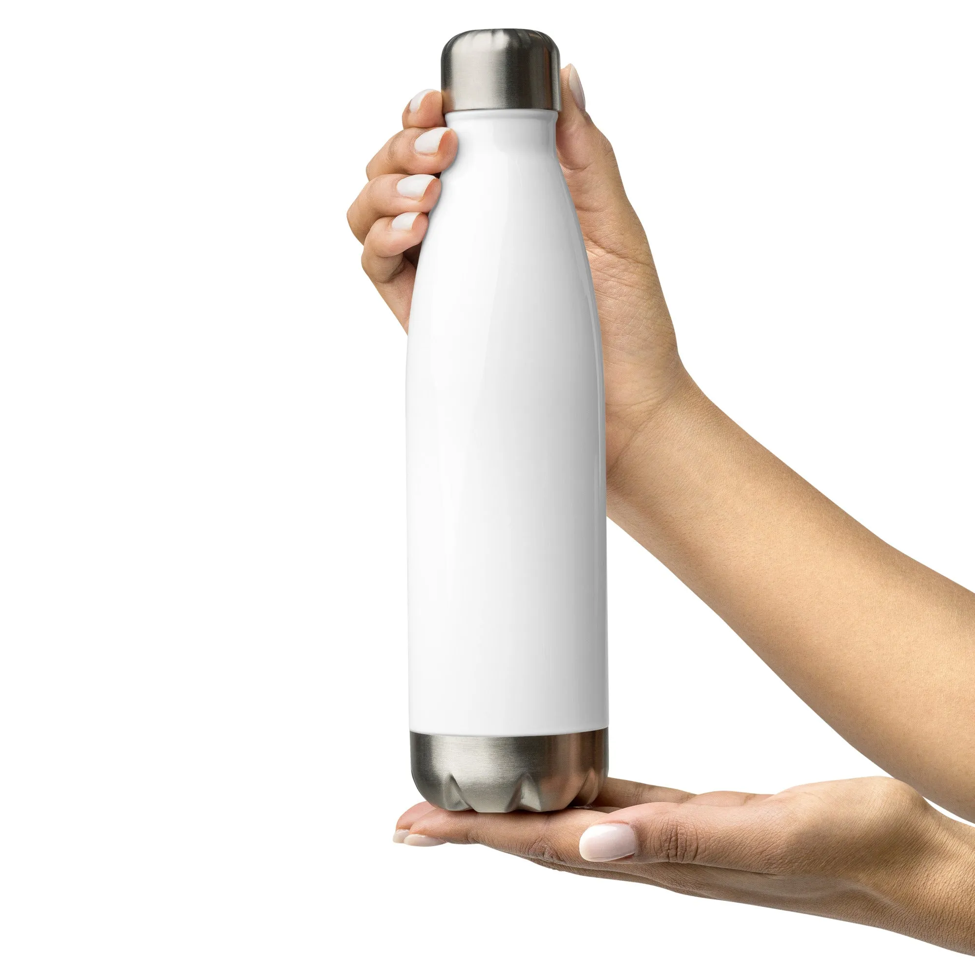 I am having a beautiful day with this "Just Karl" stainless steel water bottle