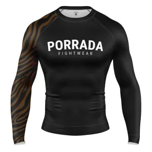 IBJJF BROWN RANKED RASH GUARD