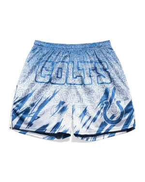 Indianapolis Colts Sketch Retro Shorts