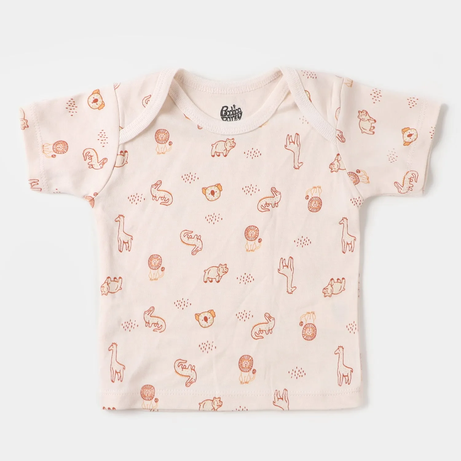 Infant Boys Cotton T-Shirt 3 PCs Set | Safari