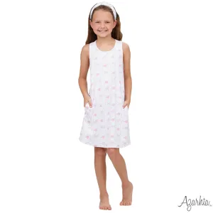 Izzy Tennis Dress & Shorts Water Color Bows