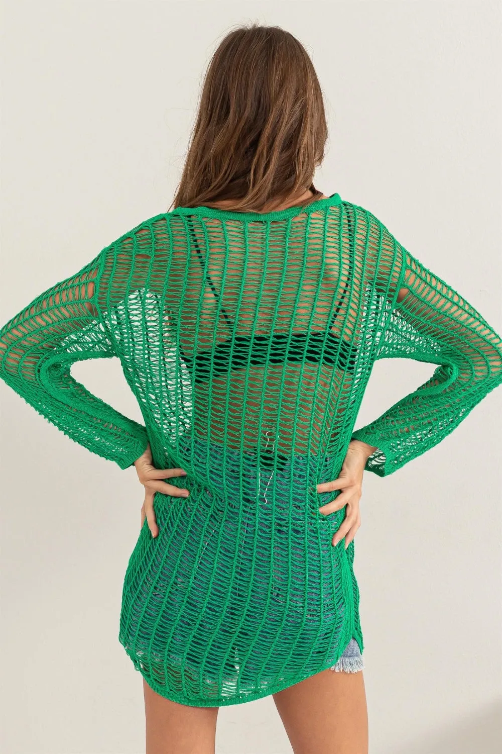 Jade Crochet Coverup