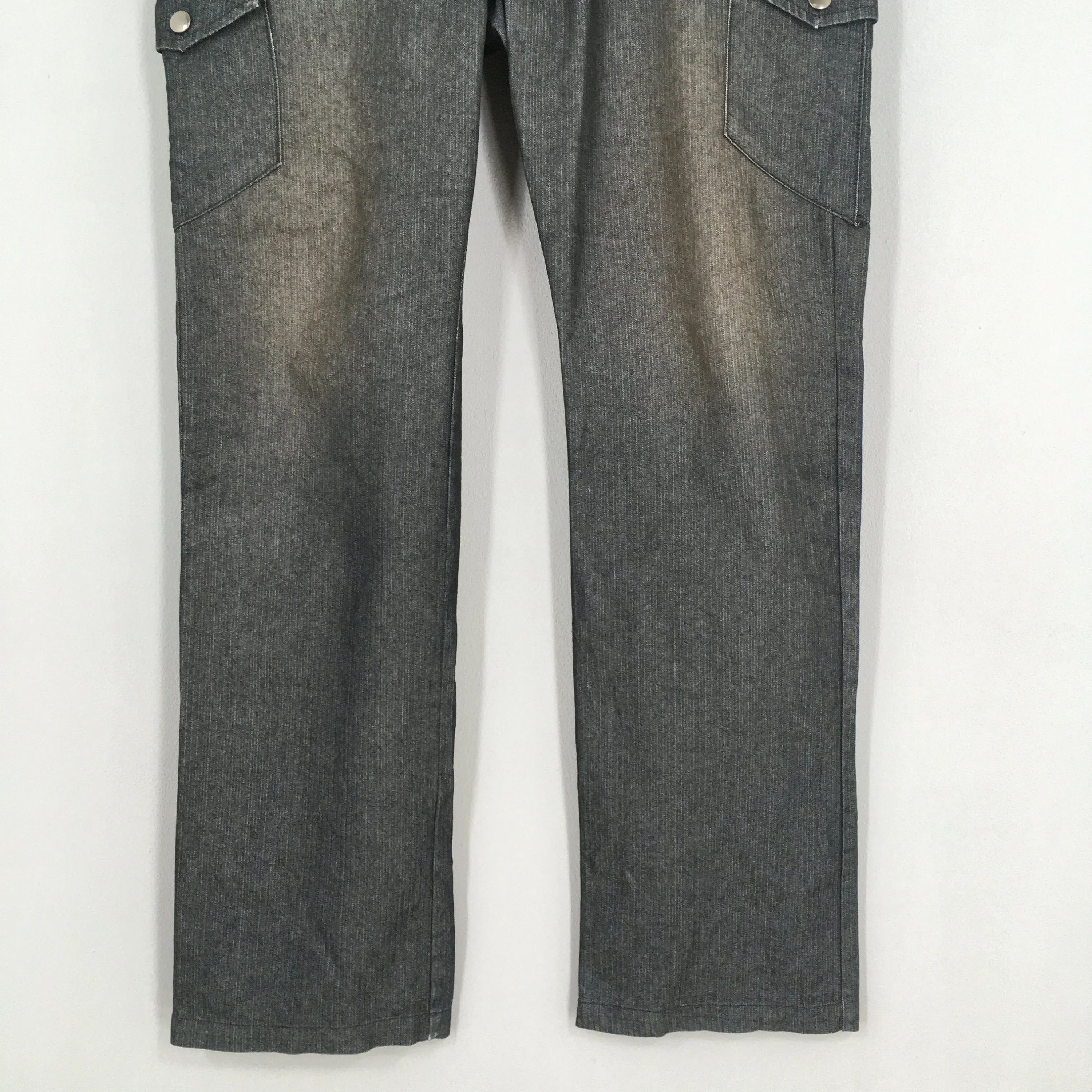 Japanese Avail Contempo Faded Cargo Pants Size 34x30
