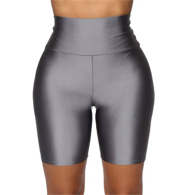 Juniper Shimmer Biker Shorts