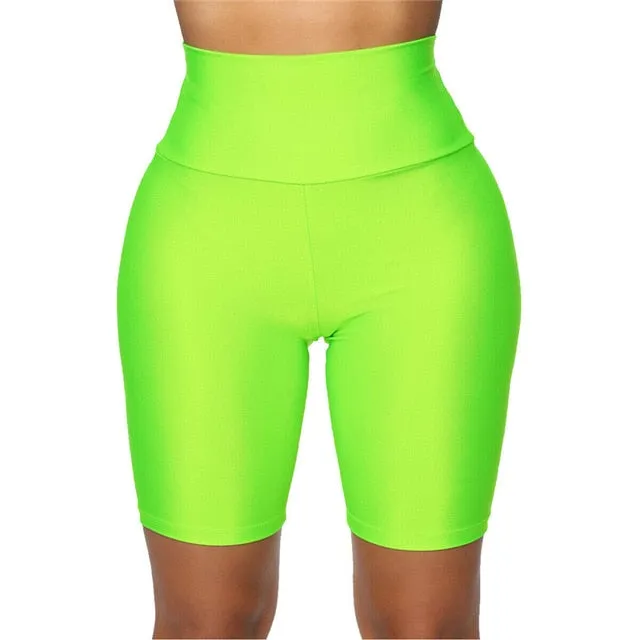 Juniper Shimmer Biker Shorts