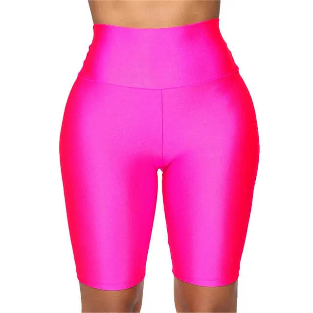Juniper Shimmer Biker Shorts