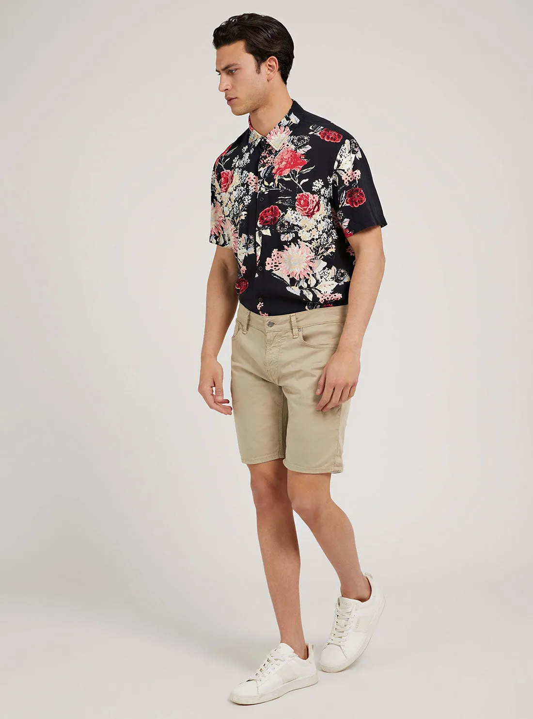 Khaki Hazel Angels Shorts