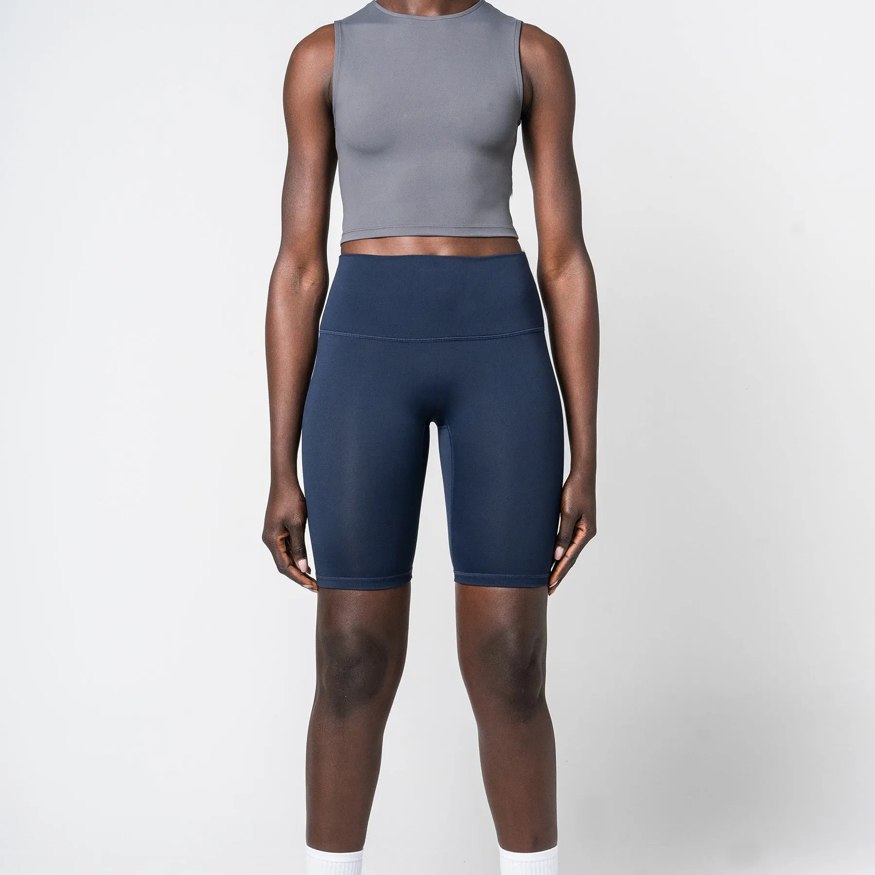 Knee-high Biker Shorts
