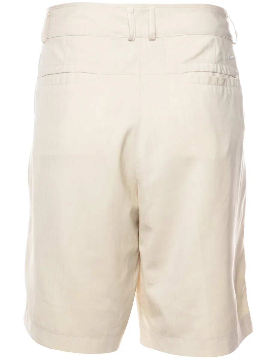 Knee Length Plain Shorts - W34 L10