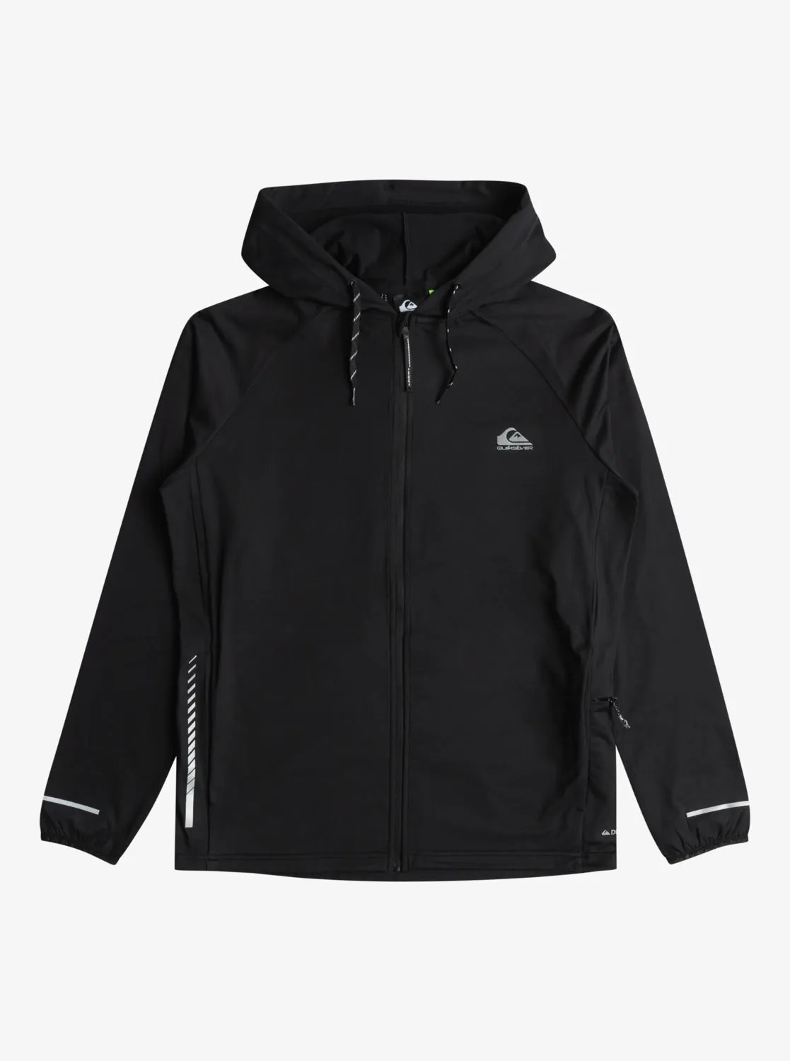 Knit Training Technical Zip Hoodie - Black