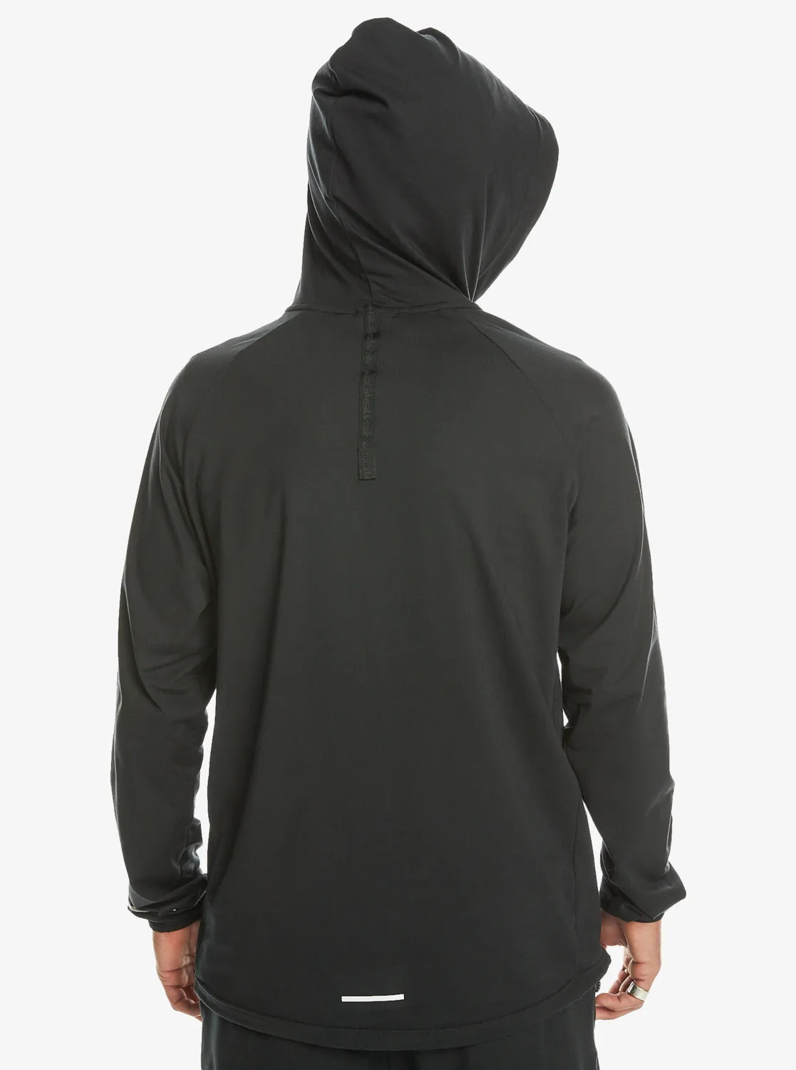 Knit Training Technical Zip Hoodie - Black