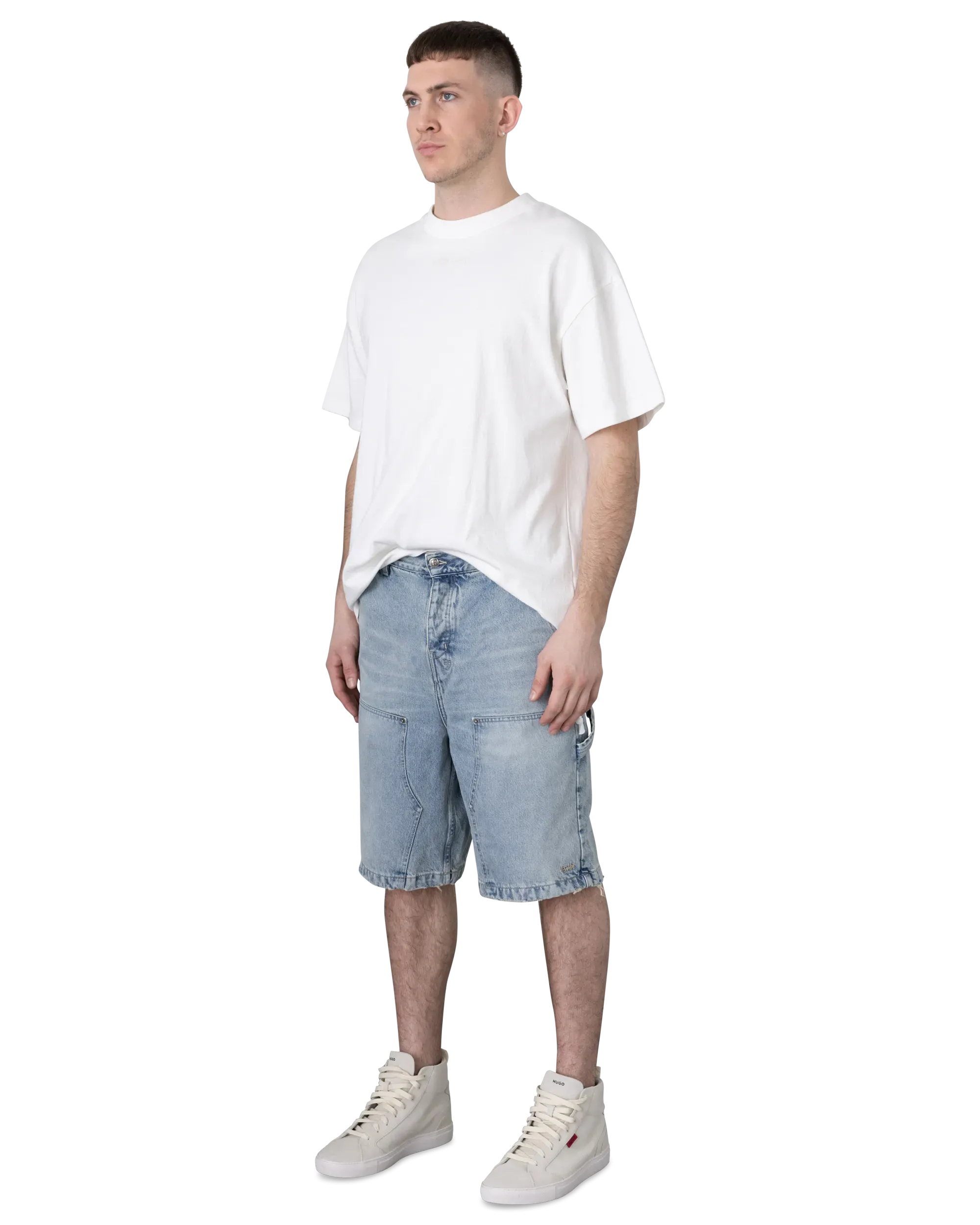 Ksubi Jeans MAXX Operator Denim Short Champagne