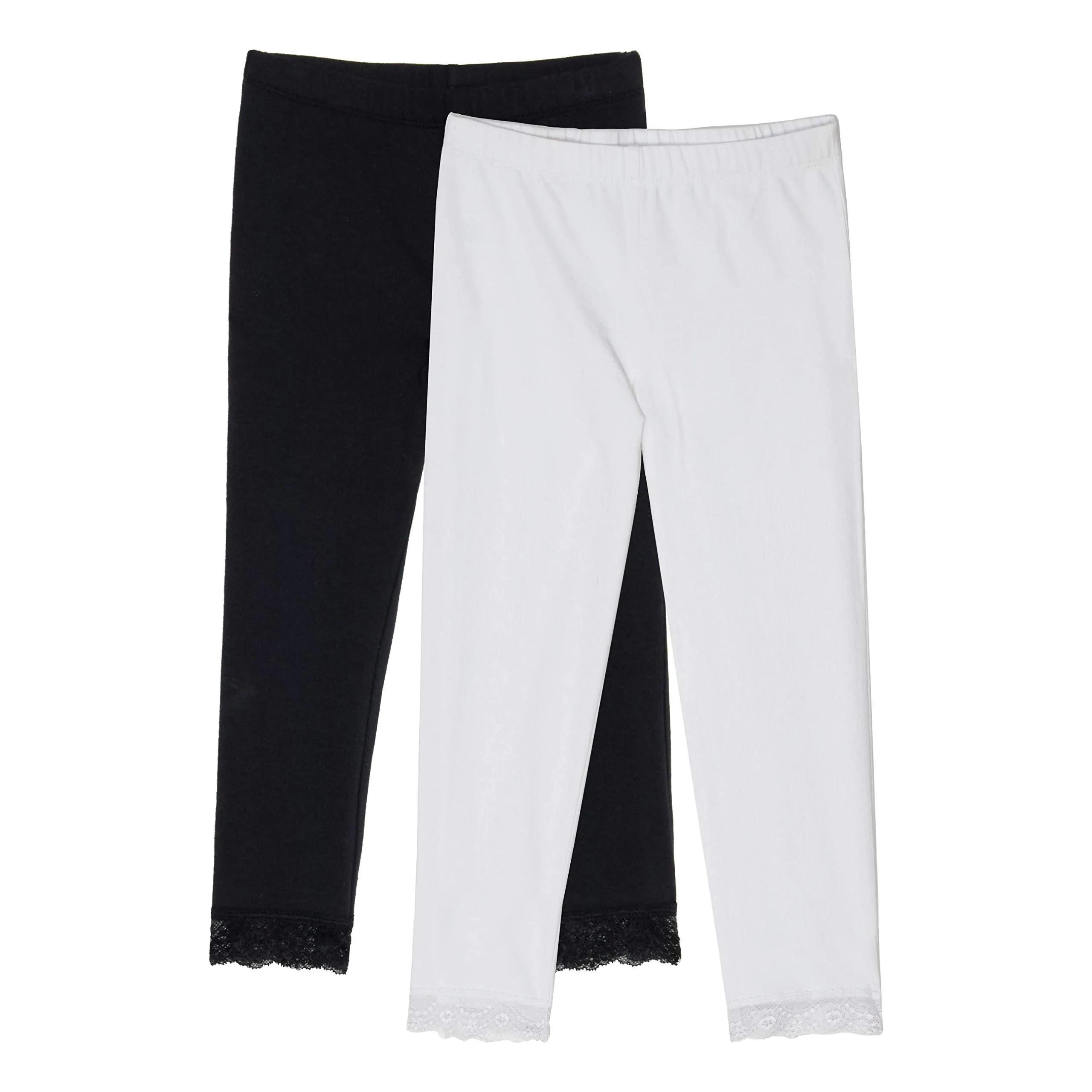 Lace Trim Capri 2-Pack