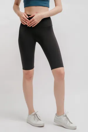 LAICA LUX Biker Shorts - Onyx