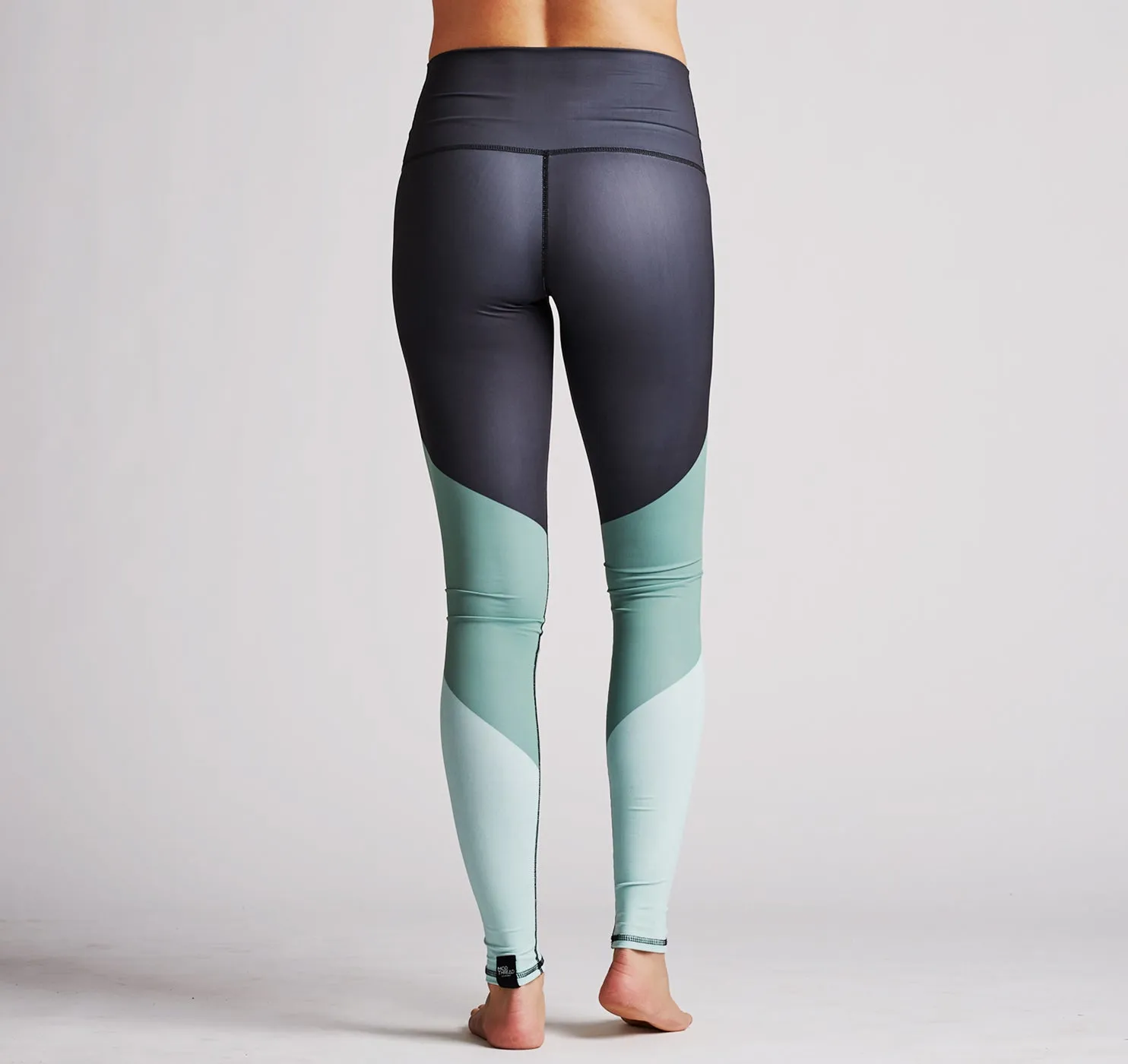 Leggings (Hi-Waist), Colorblock Olive