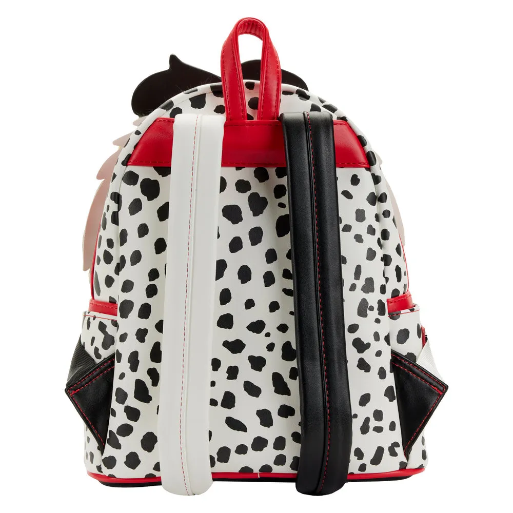 Loungefly Disney 101 Dalmatians Cruella De Villains Scene Mini Backpack