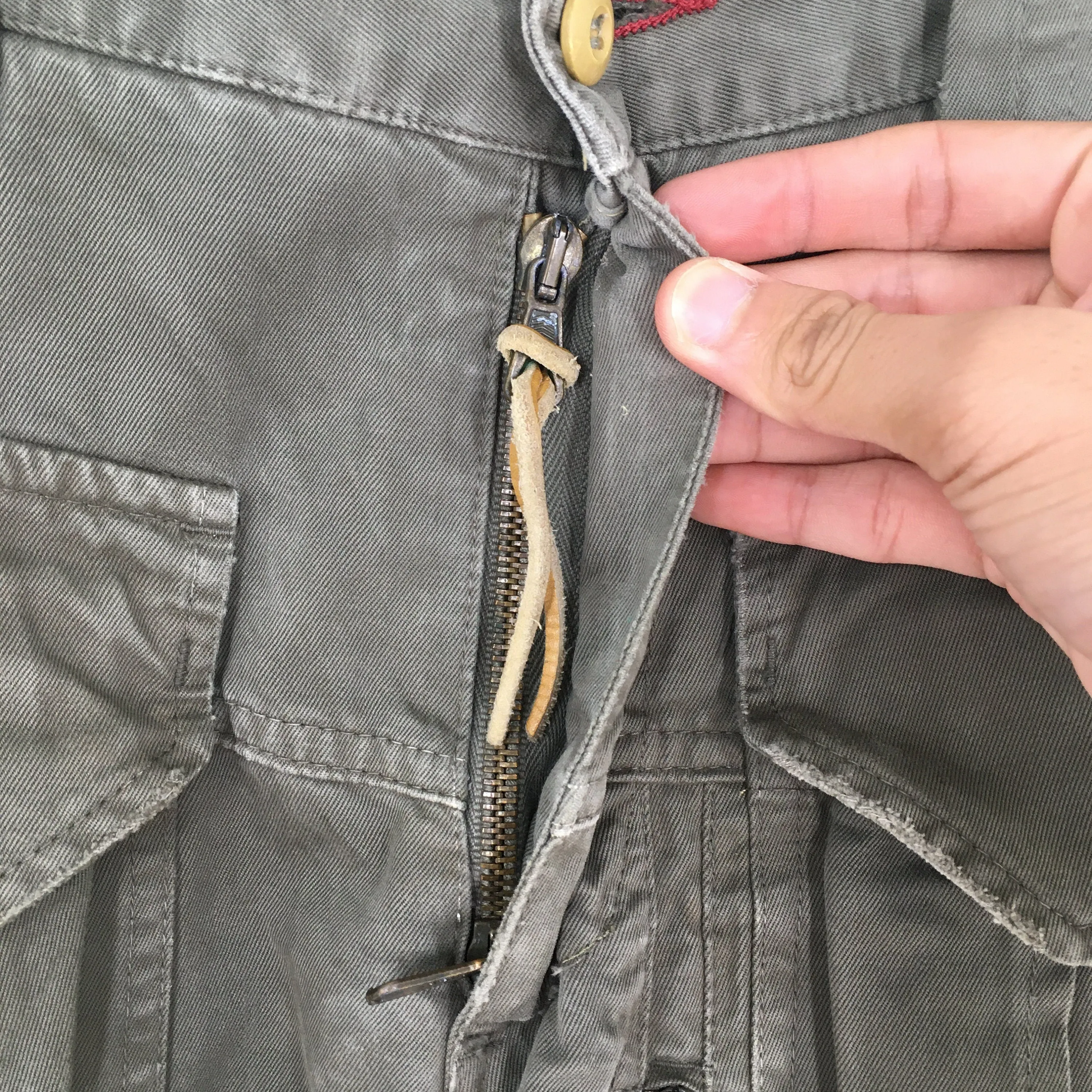 Mason's Olive Green Cargo Pants Size 32x31