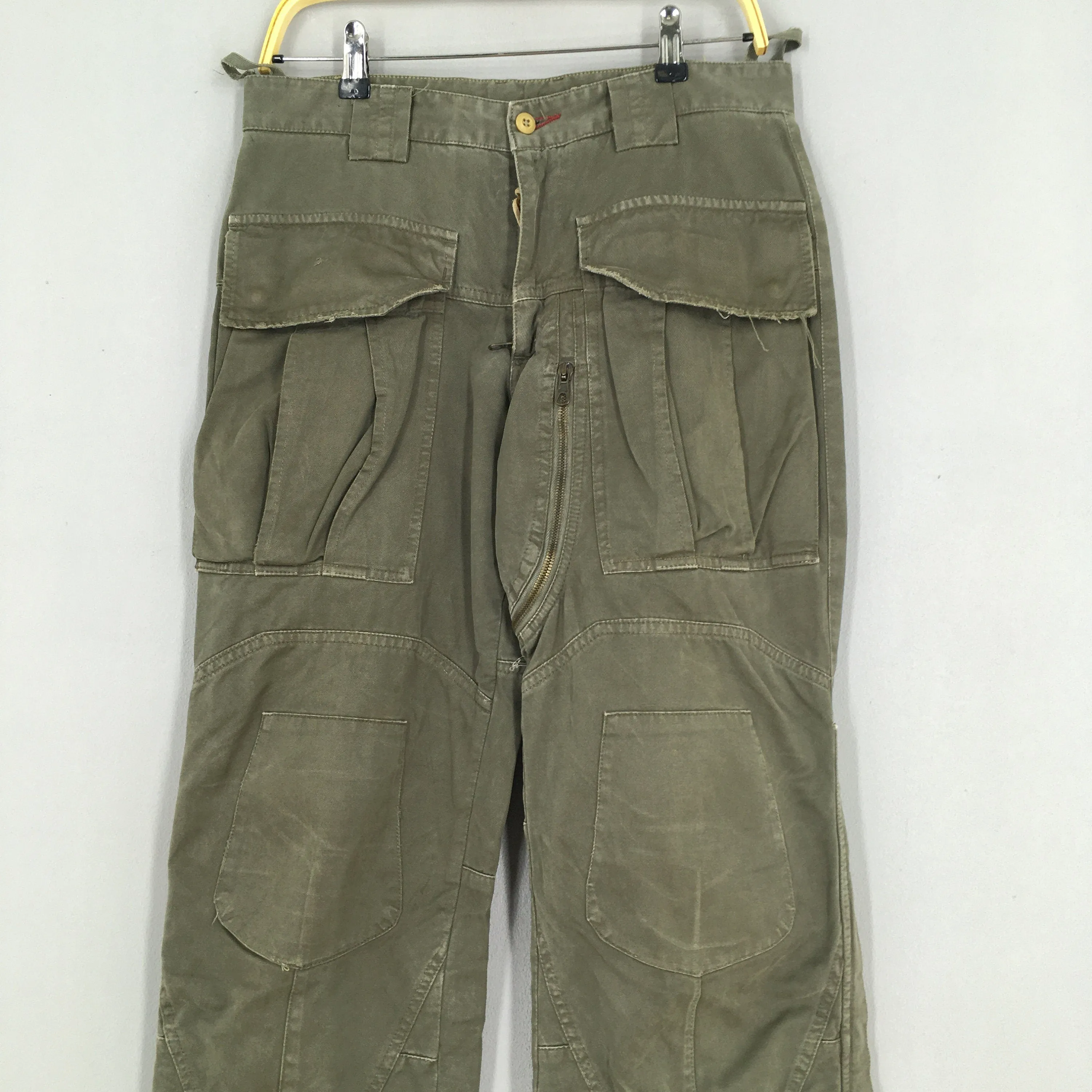 Mason's Olive Green Cargo Pants Size 32x31