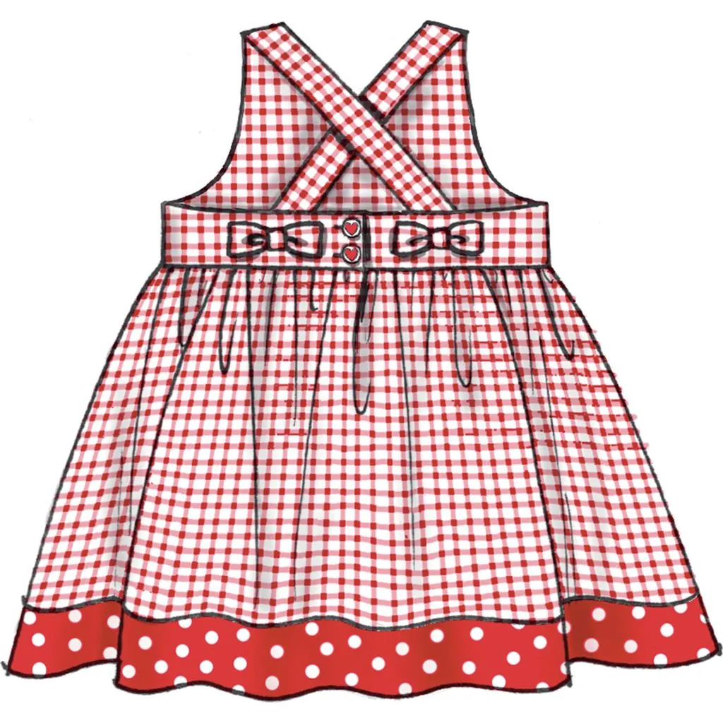 McCall's Pattern M8519 Infants' Dresses, Rompers, Panties and Hat by Laura Ashley