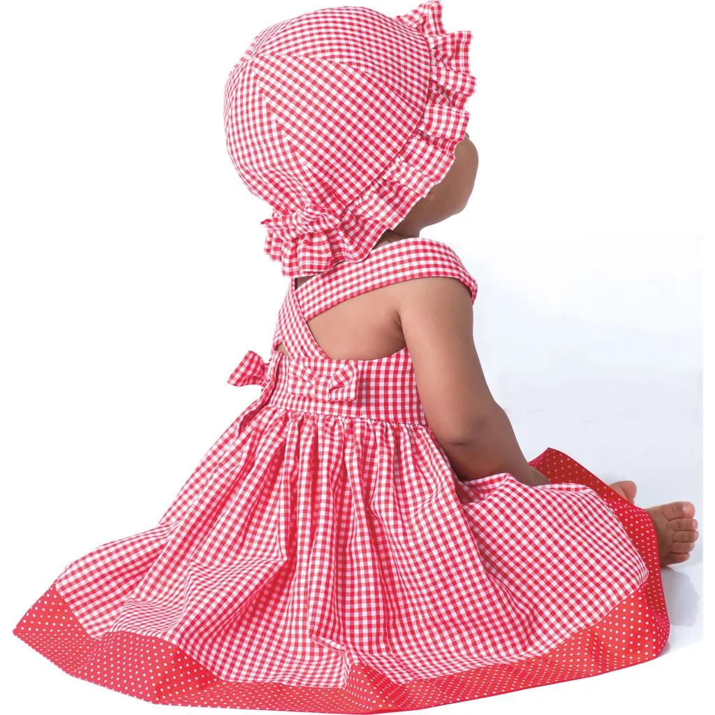 McCall's Pattern M8519 Infants' Dresses, Rompers, Panties and Hat by Laura Ashley