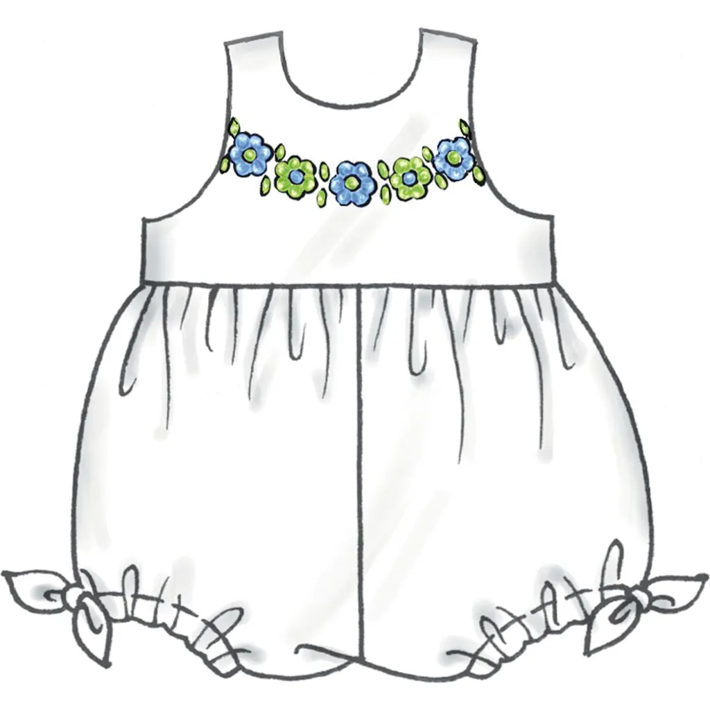 McCall's Pattern M8519 Infants' Dresses, Rompers, Panties and Hat by Laura Ashley