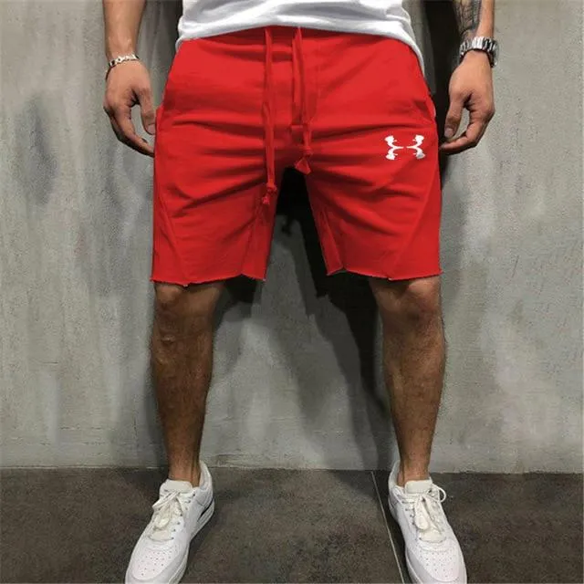 Men Knee-length Short Pants Cotton Shorts