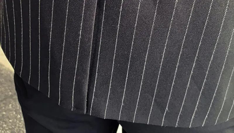 Men's Autumn Striped Blazer