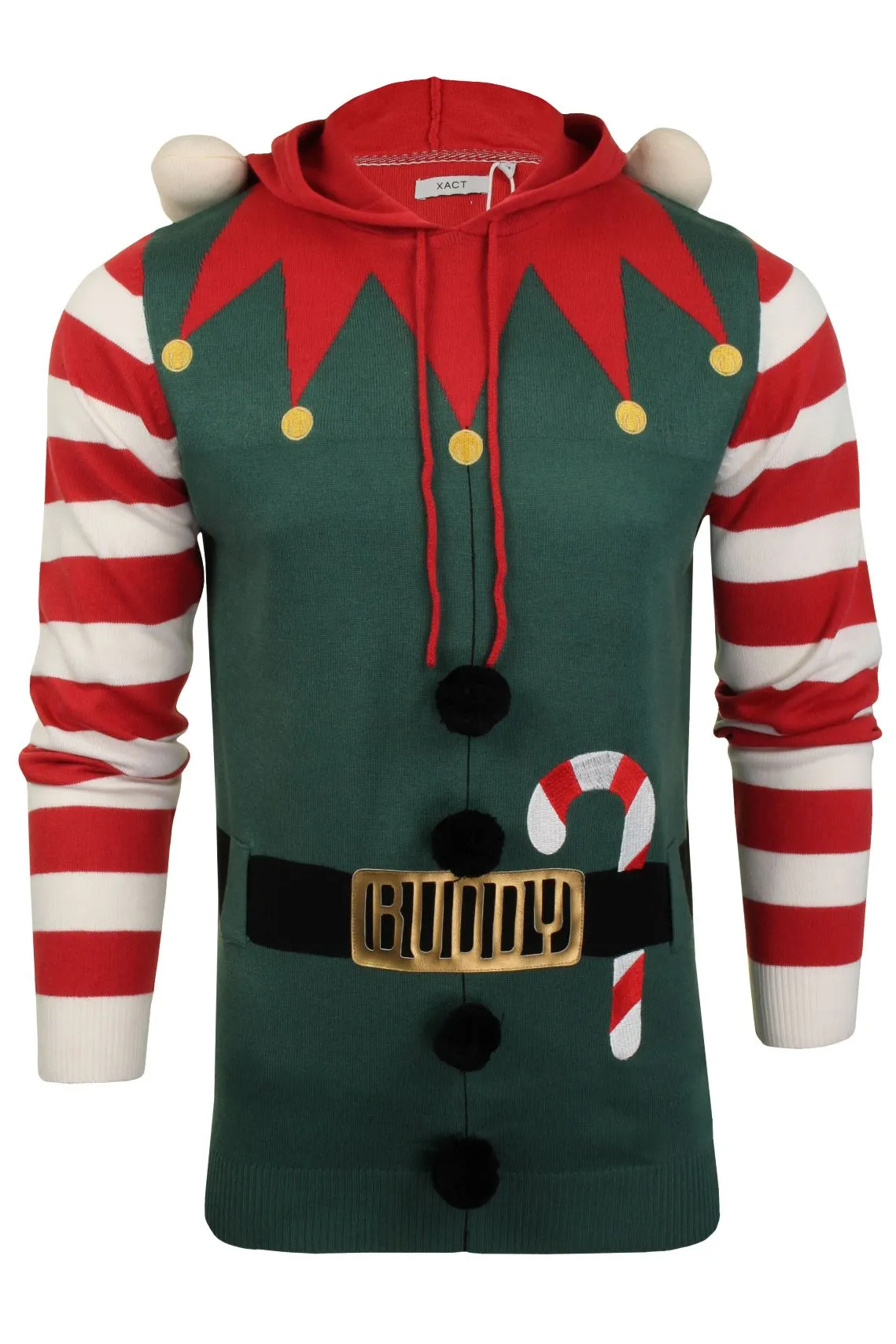 Mens Stag Xmas/ Christmas Jumper by Xact