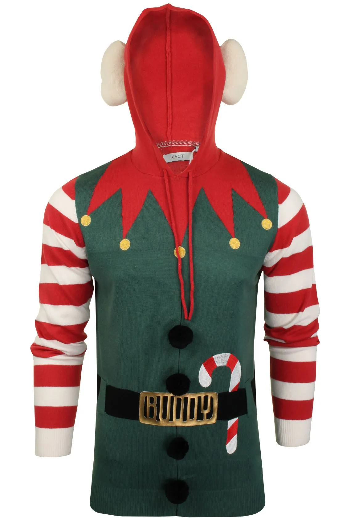 Mens Stag Xmas/ Christmas Jumper by Xact