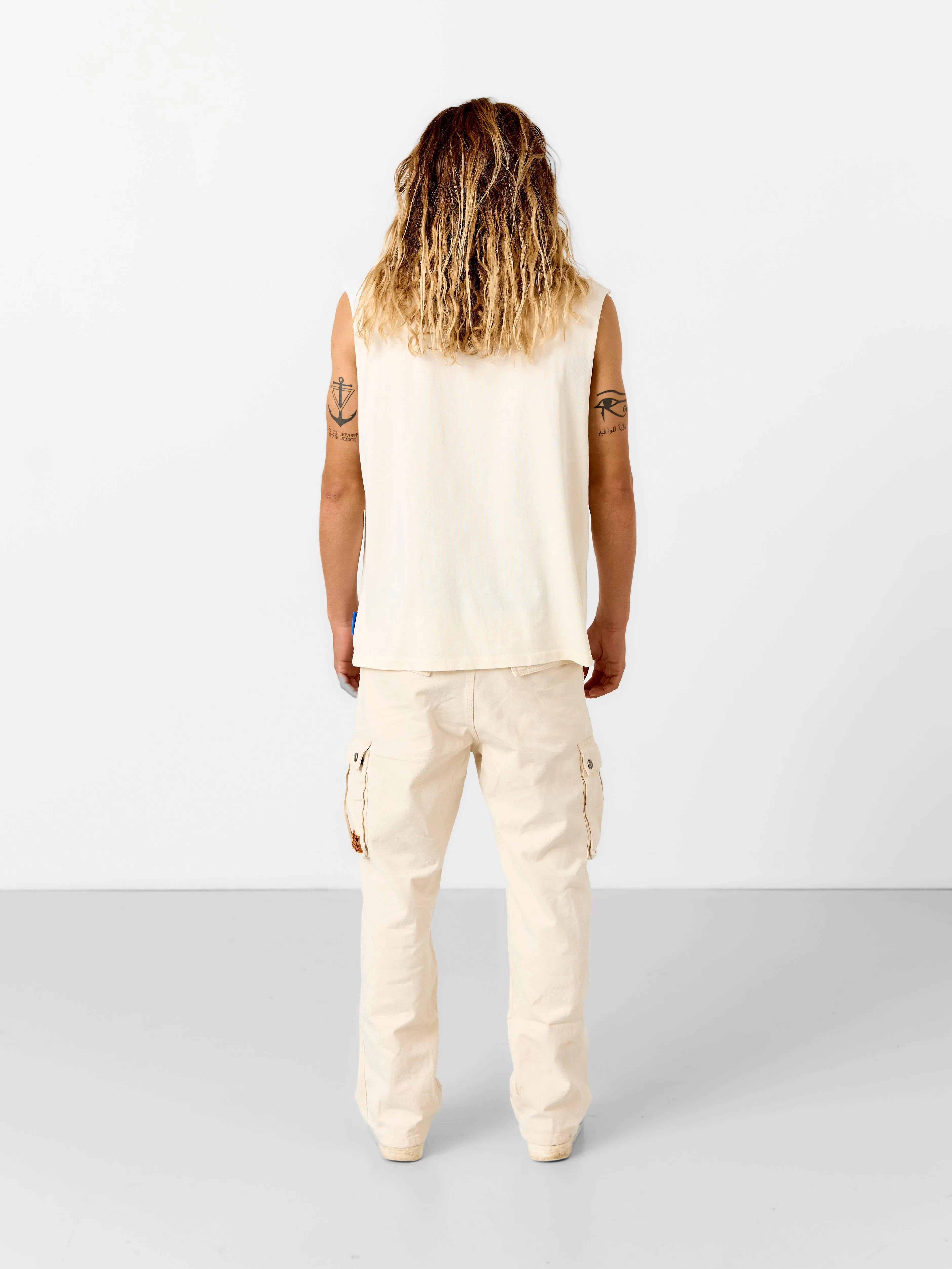 Men's Staple Muscle tank | Sand