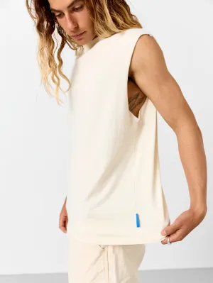 Men's Staple Muscle tank | Sand
