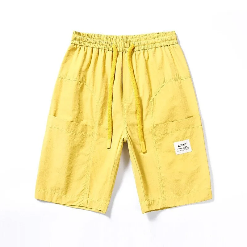 Men's Summer Knee Length Cargo Shorts