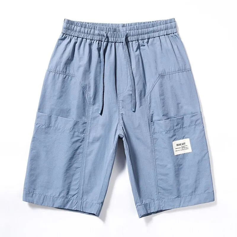 Men's Summer Knee Length Cargo Shorts