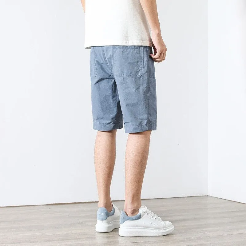 Men's Summer Knee Length Cargo Shorts