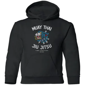 Muay Thai X Jiu Jitsu V2 - Youth Hoodie