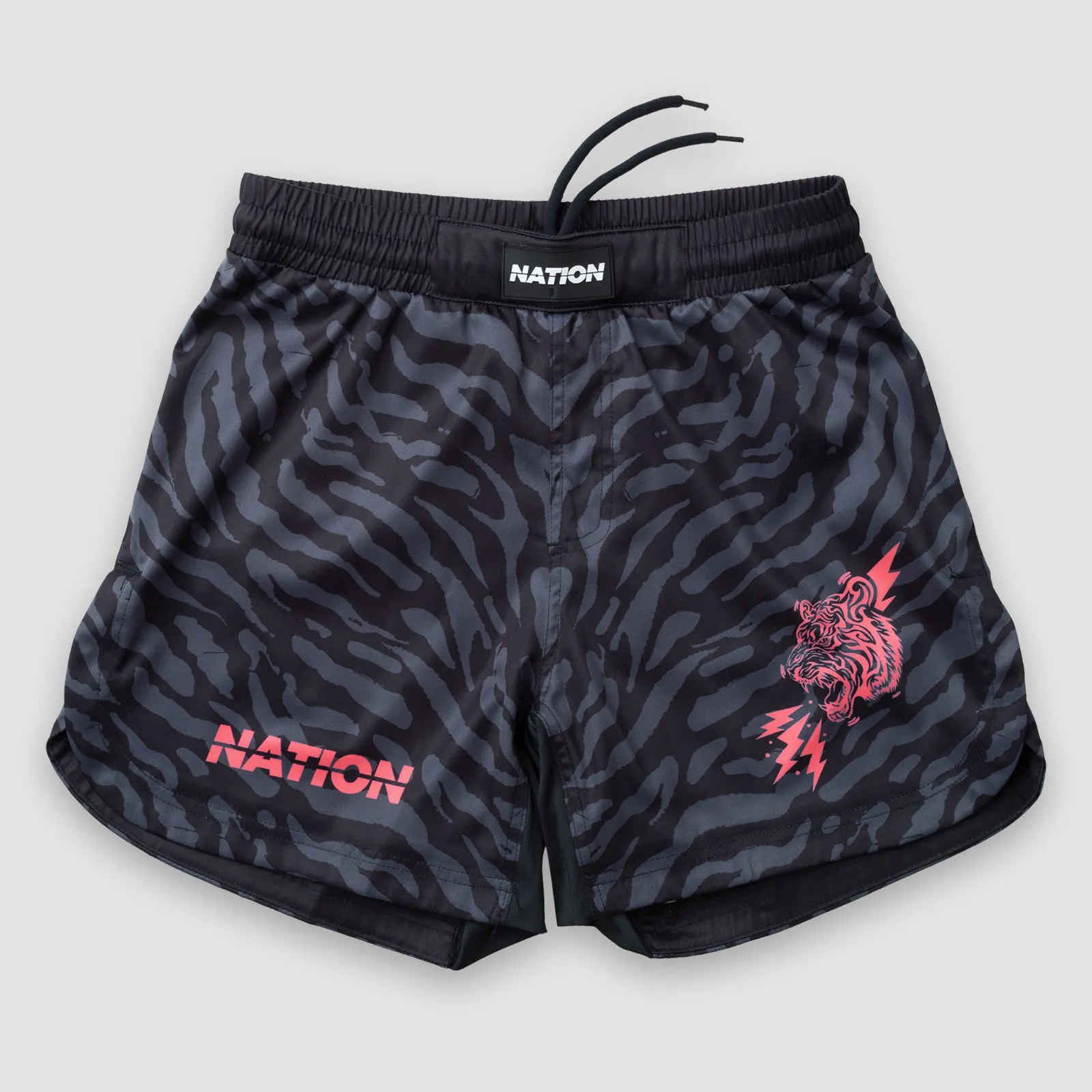 Nation Athletic "Tiger Roar" Women's Shorts - Pink