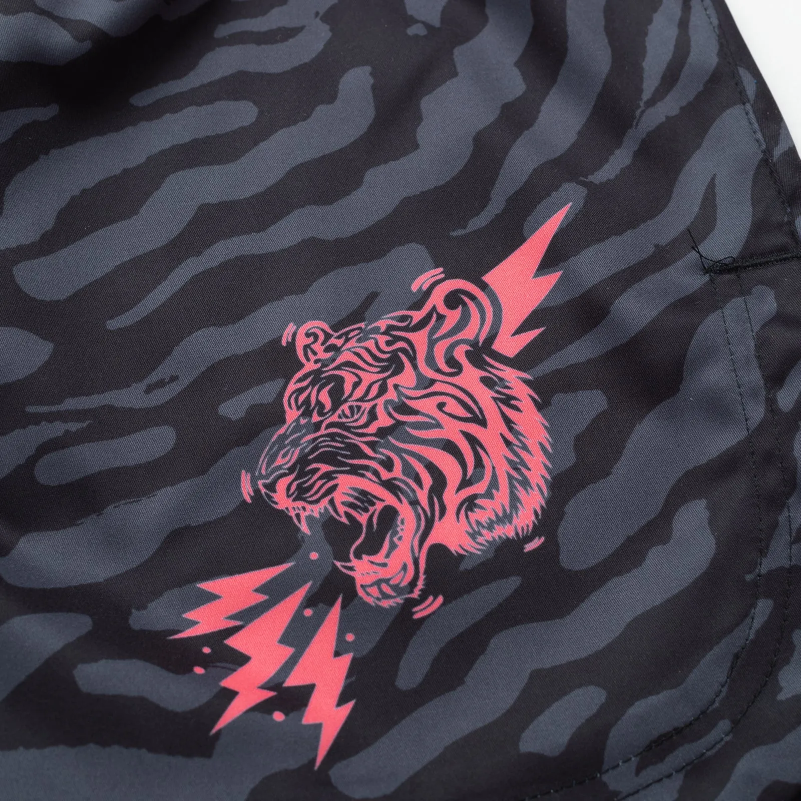 Nation Athletic "Tiger Roar" Women's Shorts - Pink