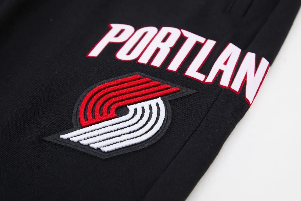 NBA PORTLAND TRAIL BLAZERS CLASSIC MEN'S SWEATPANT (BLACK)