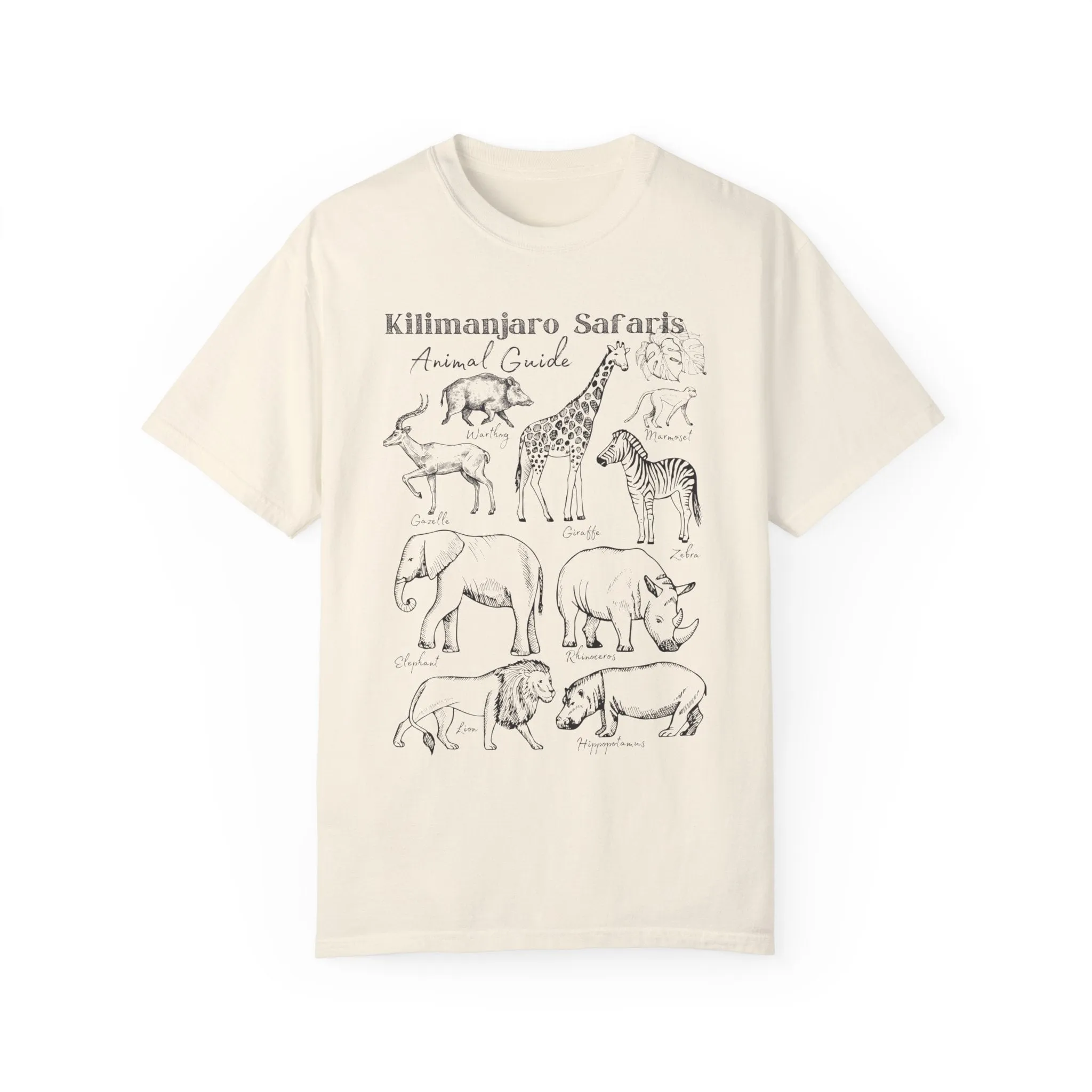 Neutral Safari Guide Comfort Colors Tee