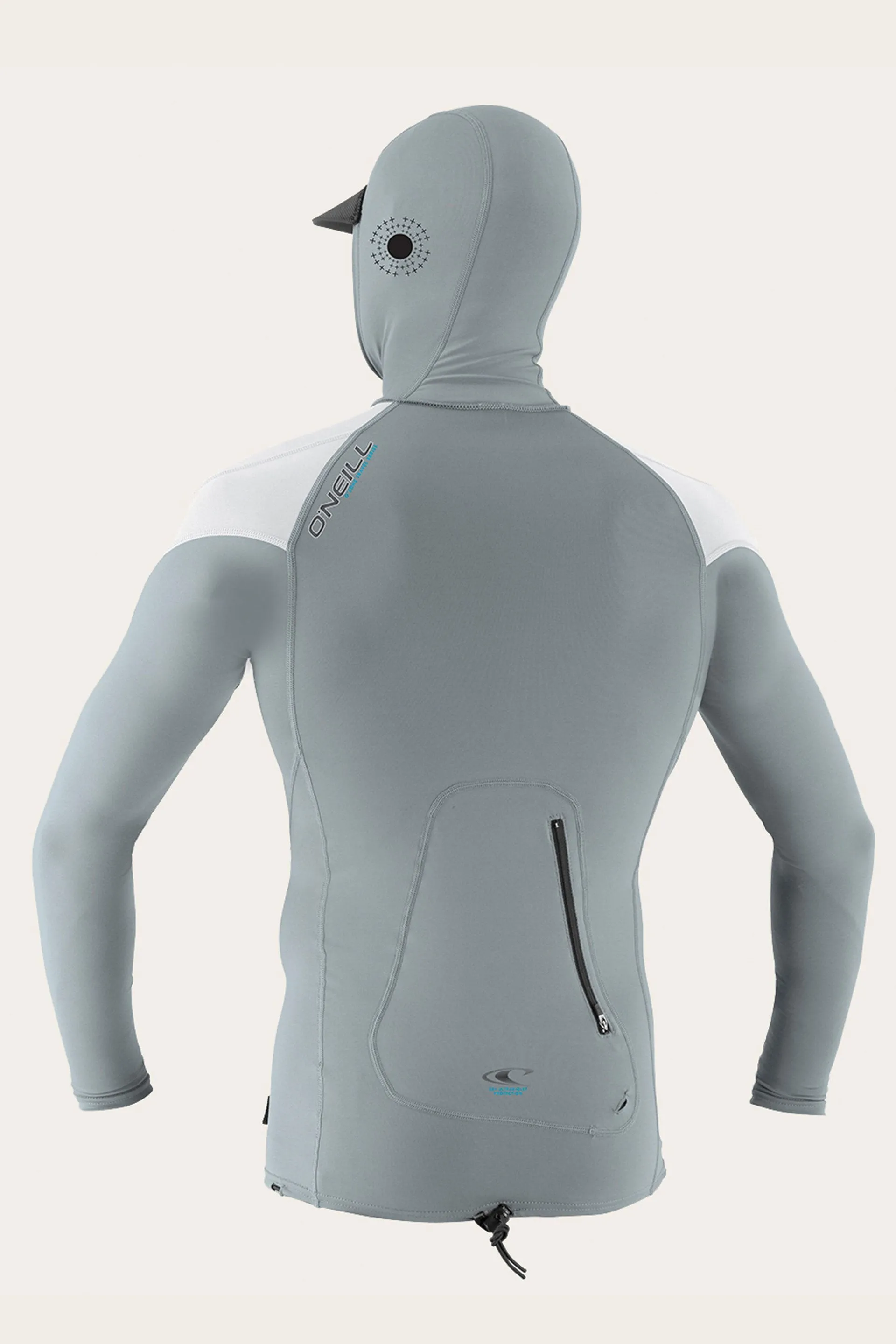 O Neill Premium Skins O Zone L/S Rashguard W/Hood