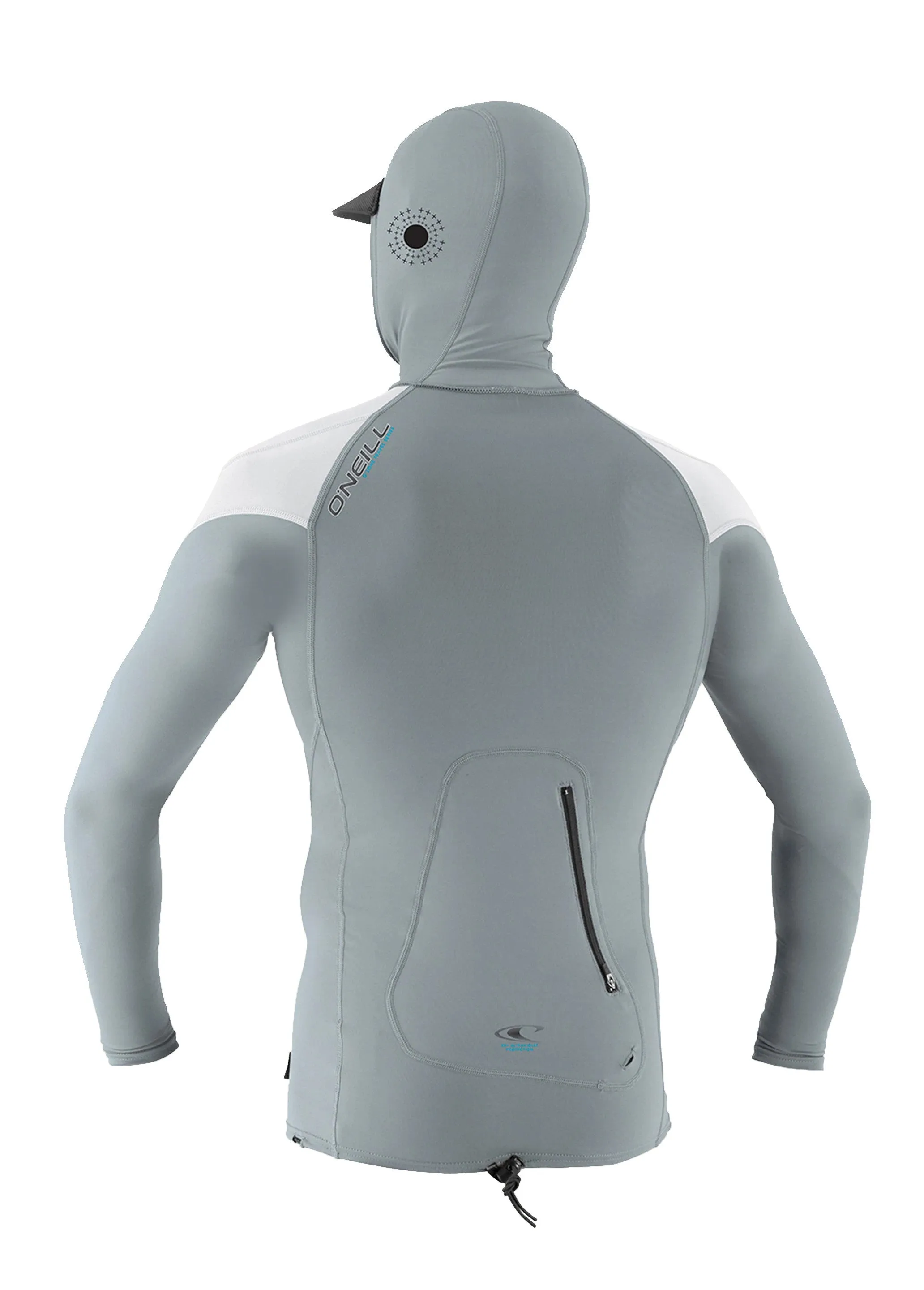 O Neill Premium Skins O Zone L/S Rashguard W/Hood