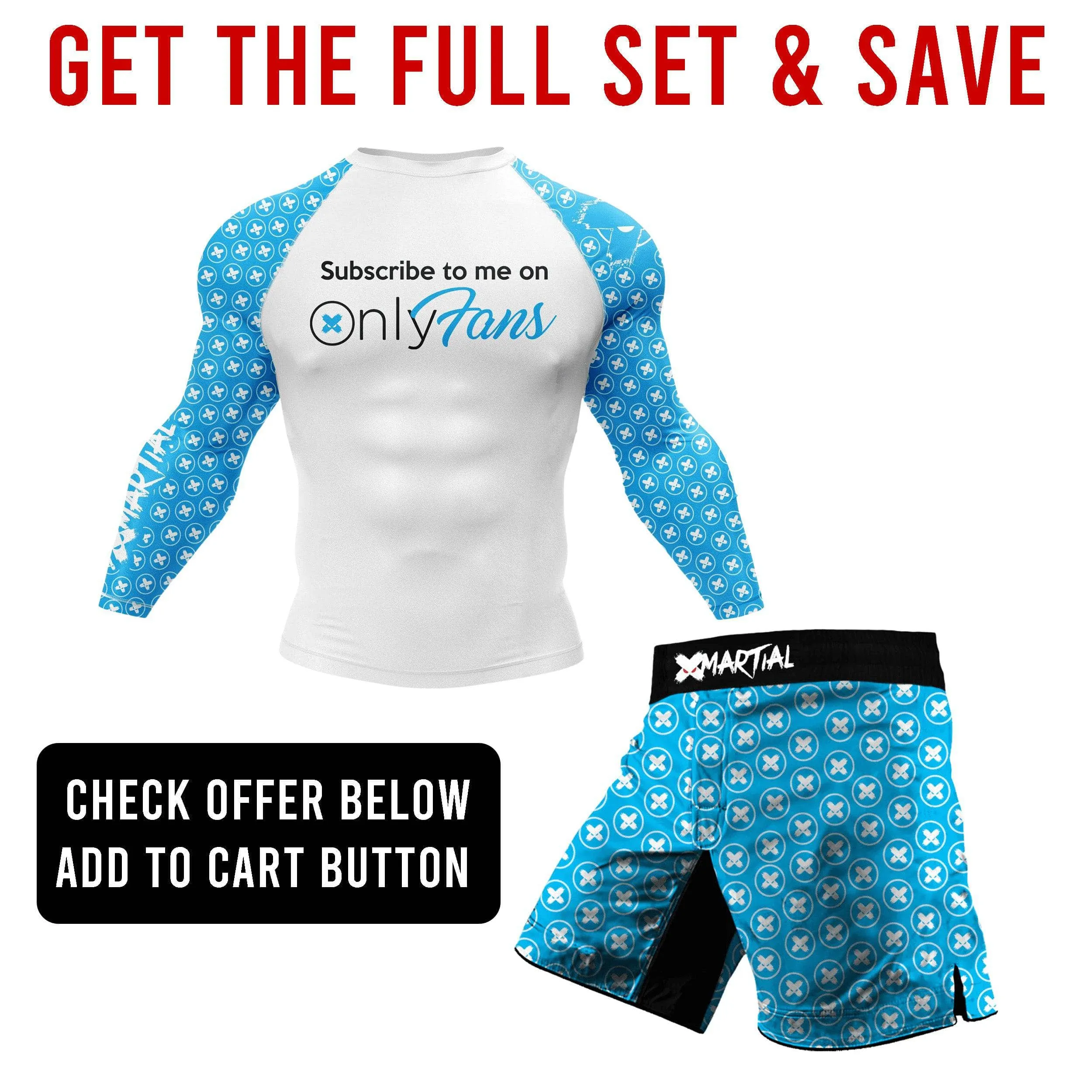 Only Fans Shortsleeve BJJ Rash Guard